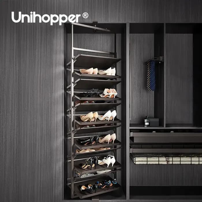 Unihopper armoire moderne 360 rotatif étagère à chaussures organisateur de rangement