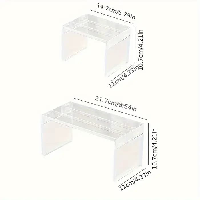 Étagère à 1 couche, étagère de rangement pour réfrigérateur