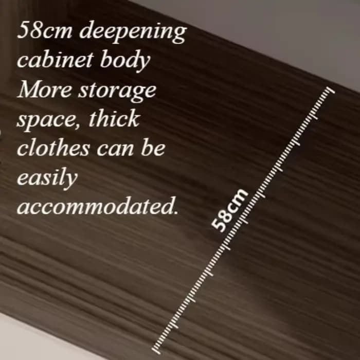 Armoires de chambre nordiques de luxe avec rangement pour vêtements