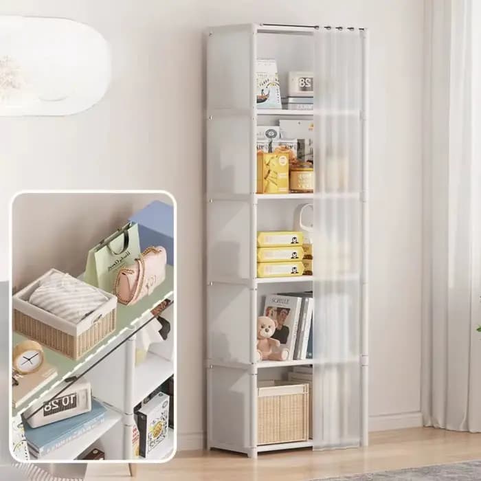 Armoire simple en tissu