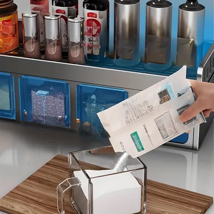 Ensemble de rangement mural pour épices de cuisine