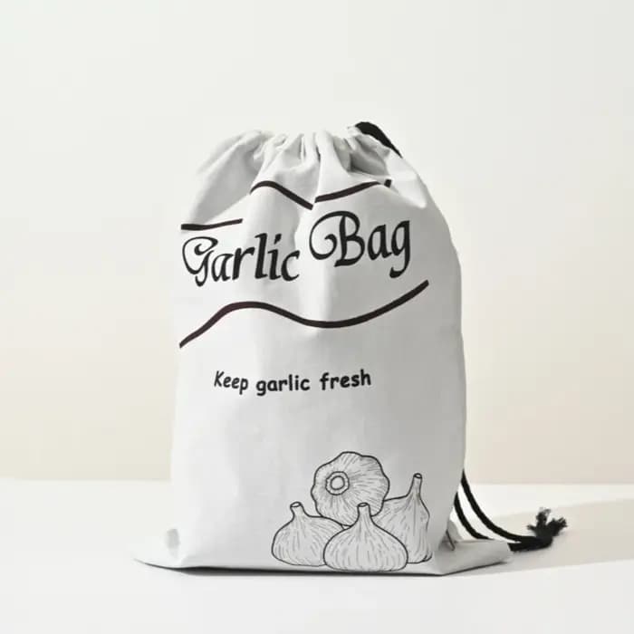 Sac de rangement durable et réutilisable pour oignons et pommes de terre
