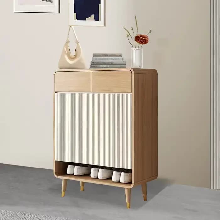 Étagère à chaussures De luxe moderne entrée salon gain De place étagère à chaussures rangement Verti