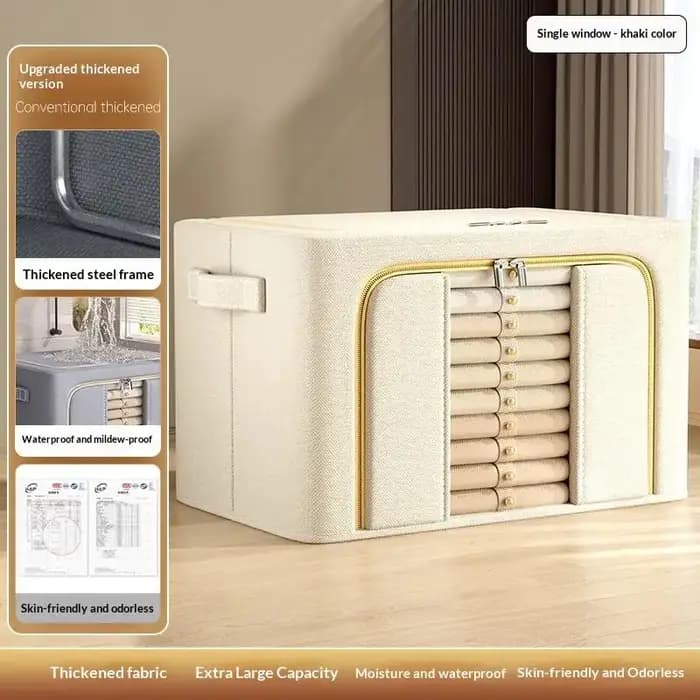 Boîte de rangement pliable grande capacité pour vêtements