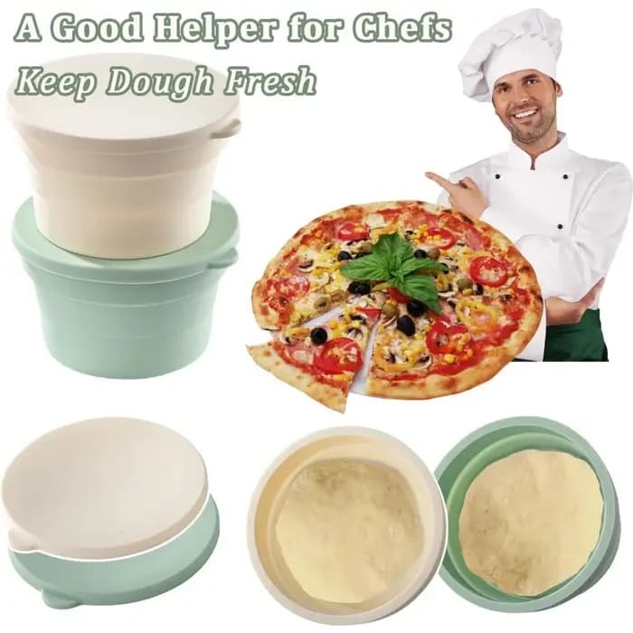 Mélanger la boîte à pâte à Pizza avec couvercle