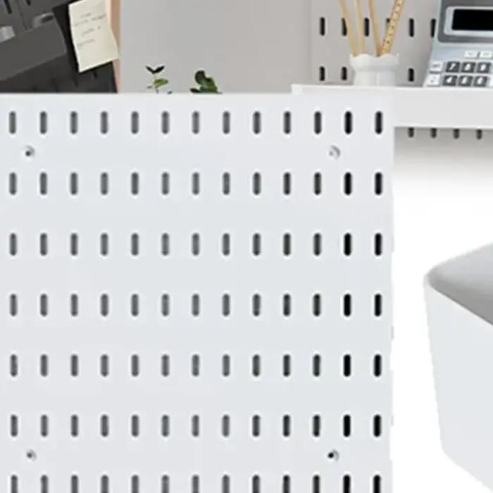 Étagère murale panneau perforé affichage bricolage