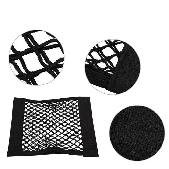 Sac de rangement universel pour voiture Filet de coffre à double maille Sac