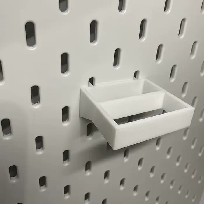 Support de rangement pour pinces et ciseaux, support de rangement d'outils en plastique blanc pour p