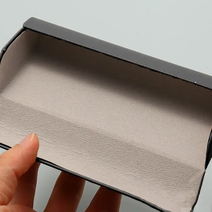 Boîte à lunettes Portable en PU