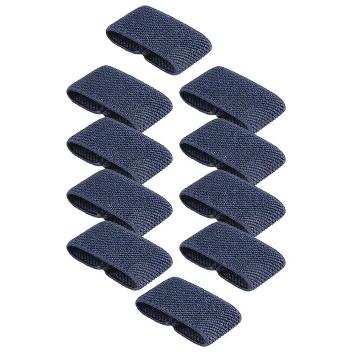10x supports de ceinture élastiques support de sangle organisateur de sangle en Nylon pour ceintures/coulentes de 1.5 "de large accessoires support de sangle de sac à dos