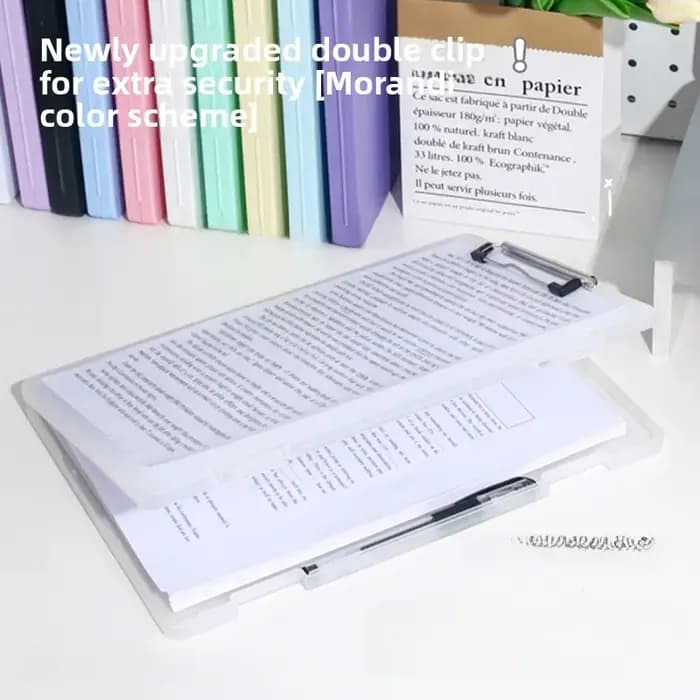 Porte-documents de bureau grande capacité pour papiers A4