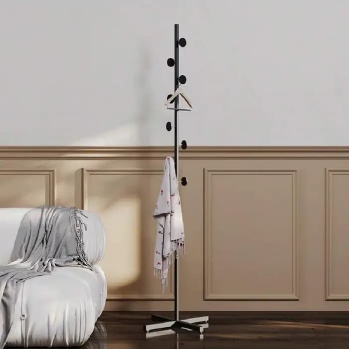 Cintre sur pied moderne pour chambre à coucher, simple, pour salon, porte-manteau d'intérieur italie