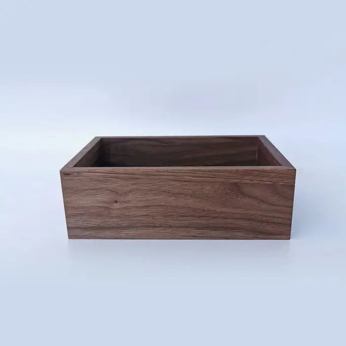 Boîte de rangement cosmétique sans couvercle