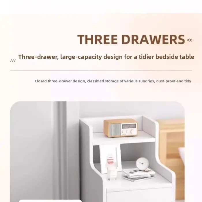 Table de chevet Tête de chevet extrêmement étroite