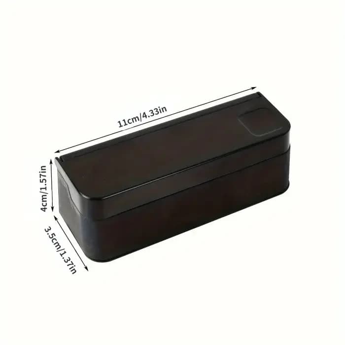 Boîte de rangement de pièces de monnaie de voiture – Convient à la maison