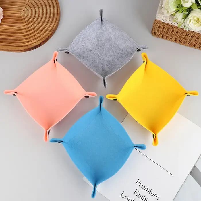 Support de rangement pratique en feutre – Organisateur de bureau pour outils