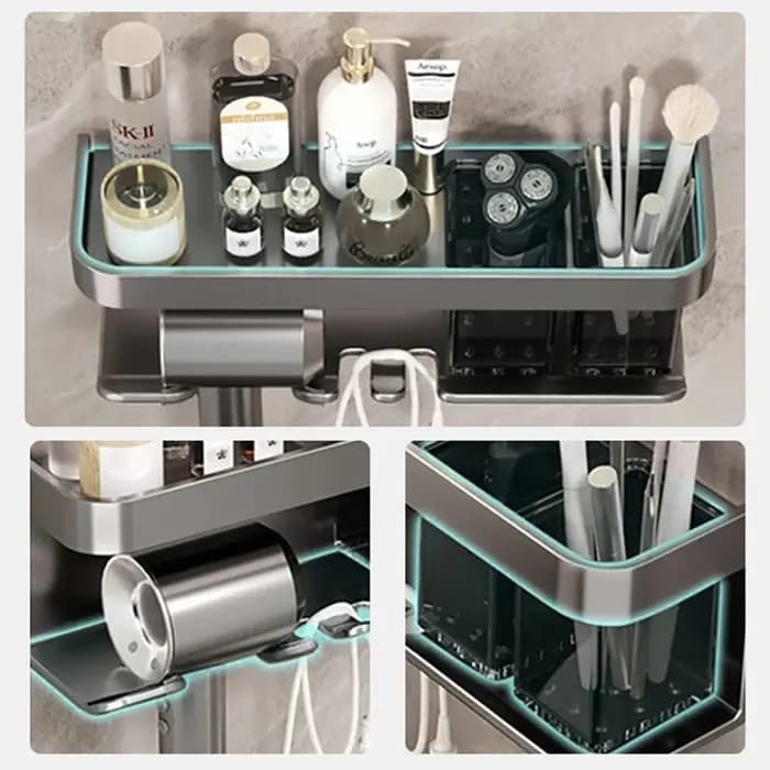Étagère de salle de bain
