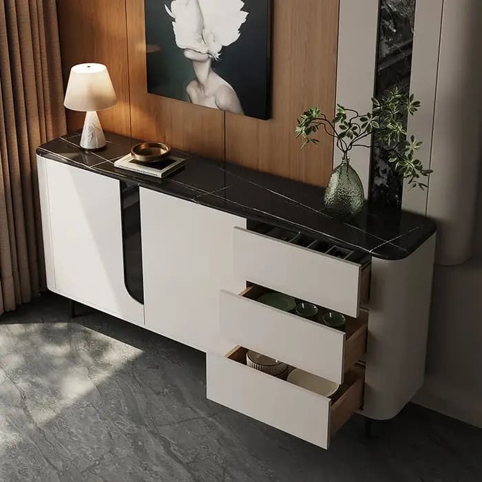 Meubles de Salon de Luxe : Armoires de Rangement