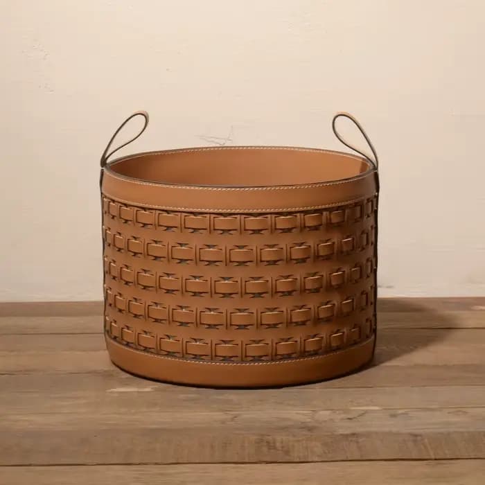 Panier de rangement de luxe léger