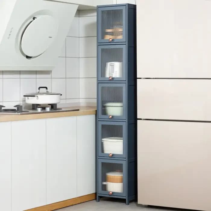 Meuble de rangement pour espaces étroits de cuisine
