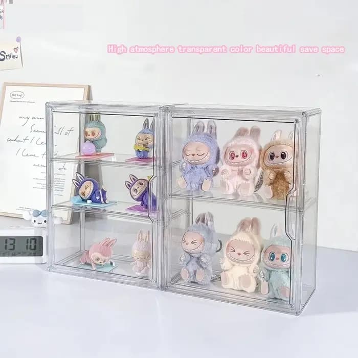 NOUVEAU Boîte de rangement transparente en acrylique