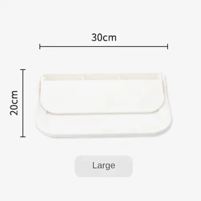 Étagère murale pliable sans poinçon