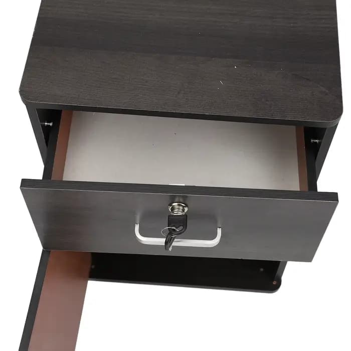 Armoire de rangement verrouillable sous le bureau