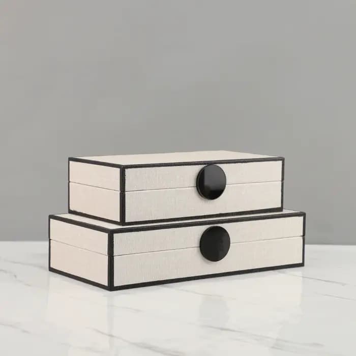 Boîte de rangement en bois