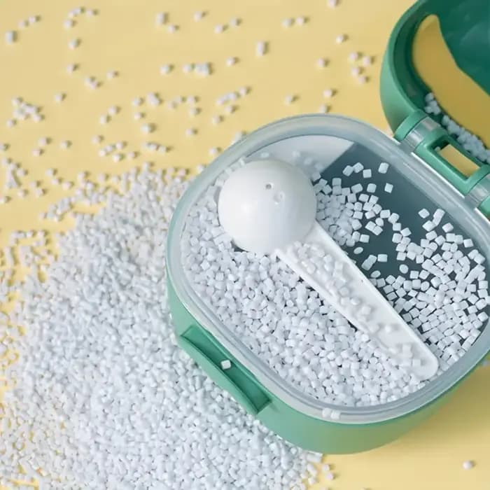 Distributeur de lait en poudre avec cuillère, boîte de rangement portable pour lait en poudre en forme de dinosaure avec poignée, fruits