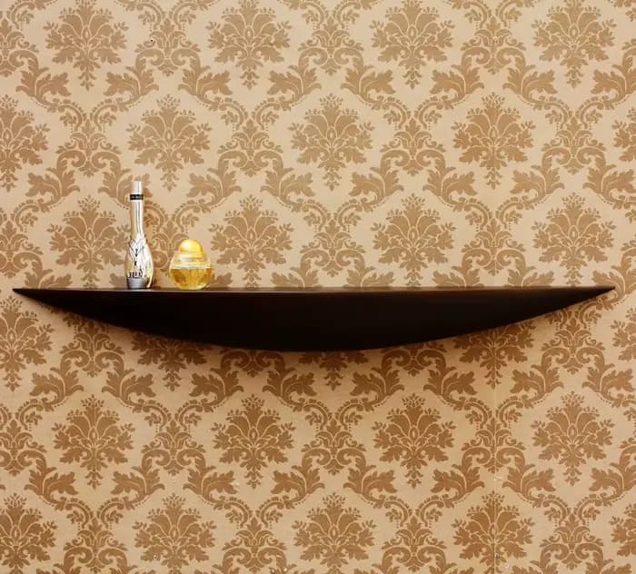 Étagère flottante créative scandinave en bois massif, pour salon, décoration murale de télévision mo