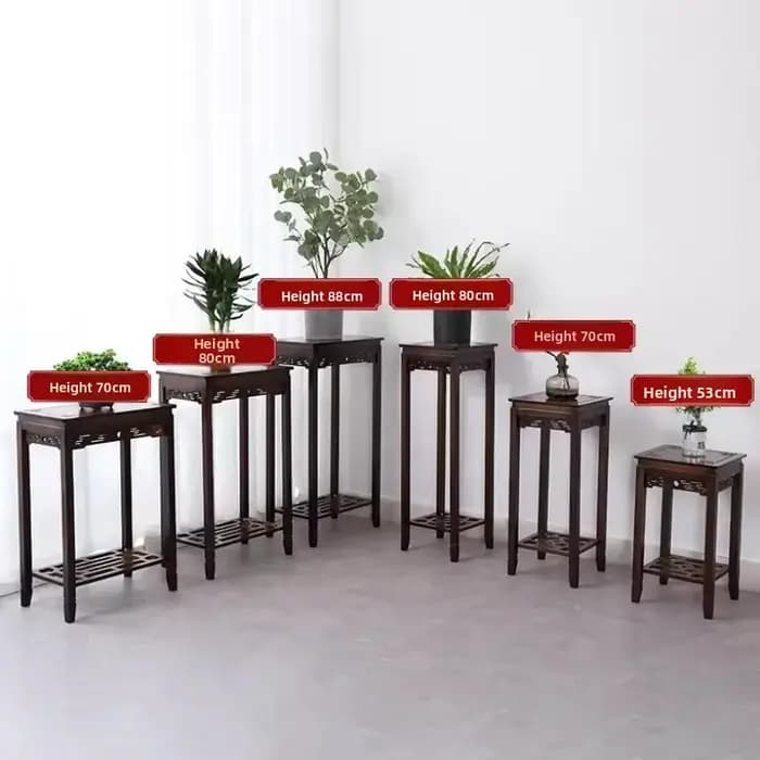 Étagère à fleurs, support pour pot