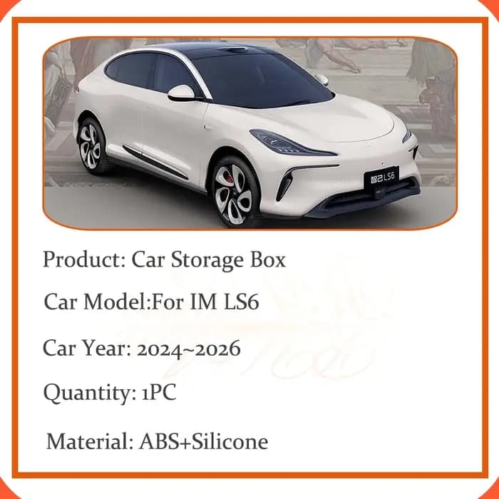 Boîte de rangement de voiture pour IM LS6 MG IM6 2024 2025 2026