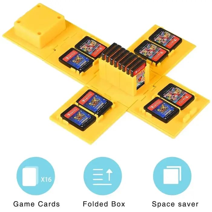Boîte de Cube de cartes de jeu pliable à 16 emplacements