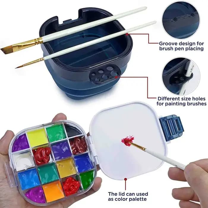 Boîte de rangement hermétique pour économiseur de peinture