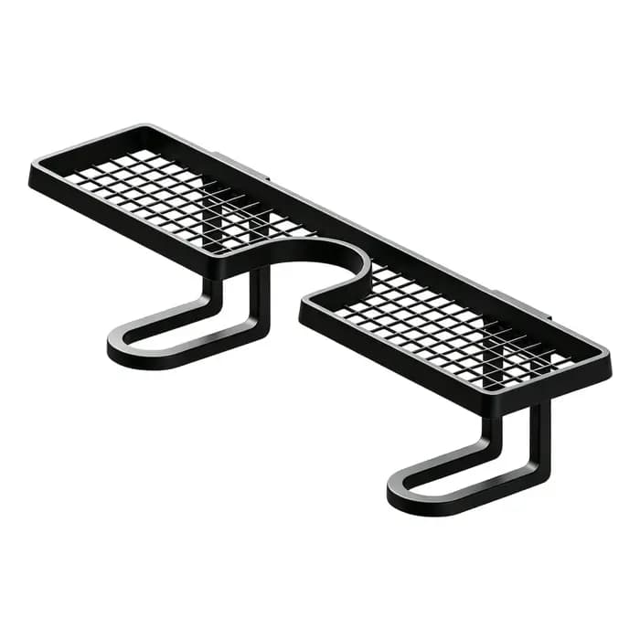 Étagère de salle de bain murale en U pour lavabo