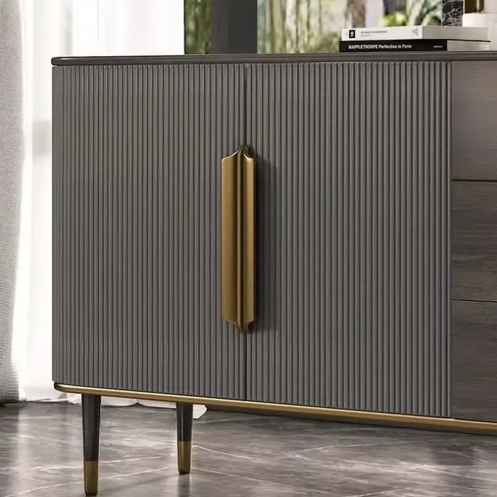 Meuble d'appoint moderne de luxe léger pour entrée de hall