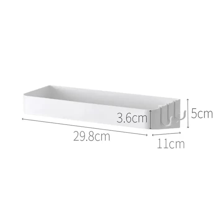 Étagère Flottante Blanche Non HOkie pour Étagères Murales