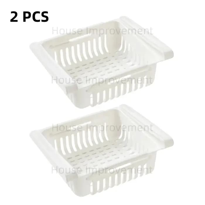 Boîte de rangement pour réfrigérateur de cuisine, tiroir coulissant pour réfrigérateur, organisateur