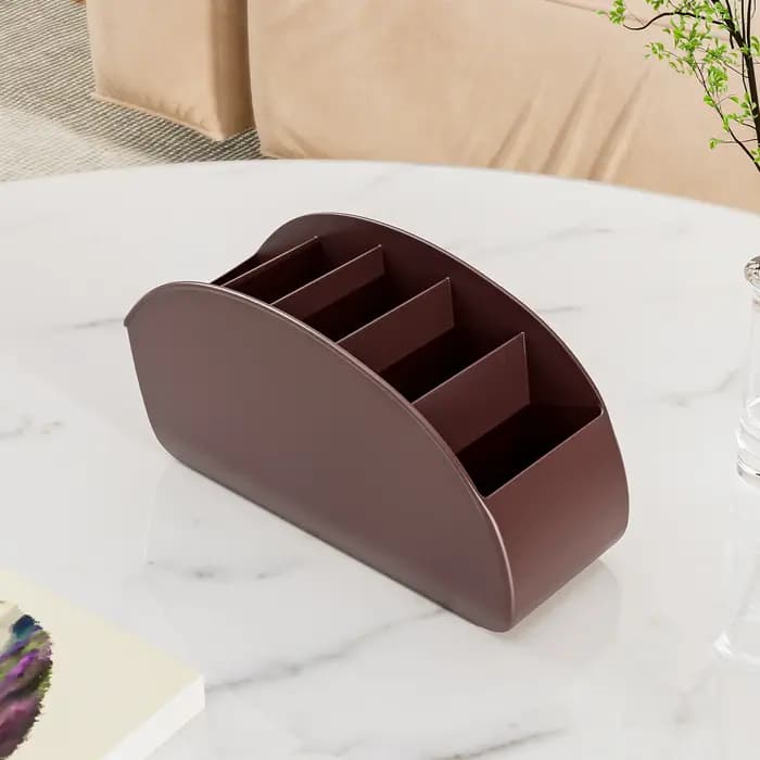 Boîte de rangement pour télécommande avec 5 compartiments