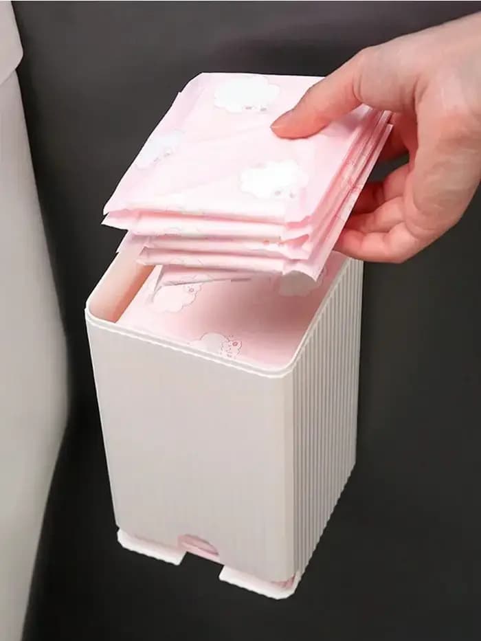 Boîte de rangement murale pour serviettes hygiéniques