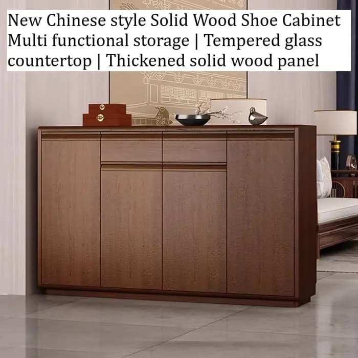 Meuble de rangement étroit en bois pour chaussures de femme