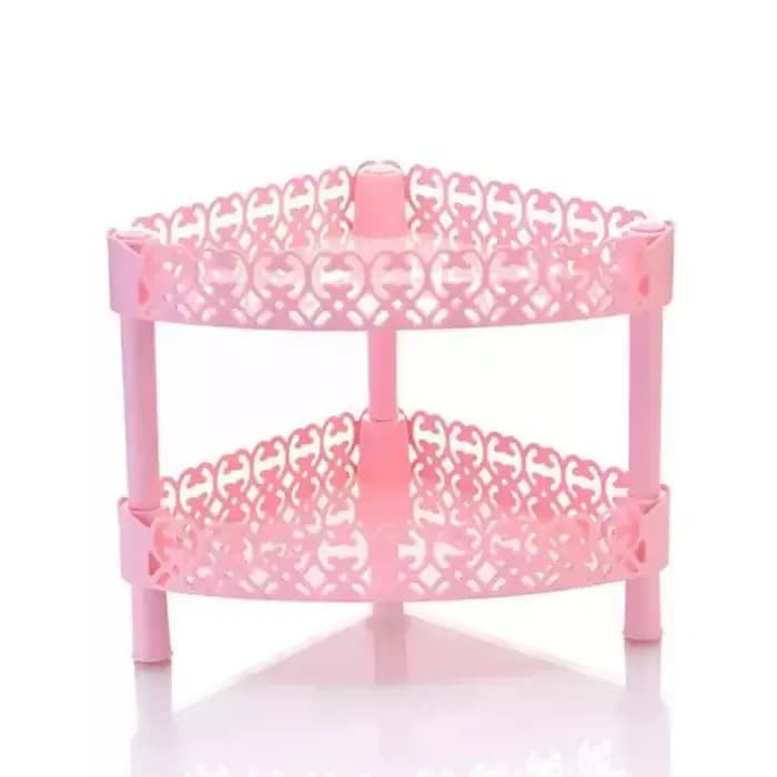 Étagère de rangement rose à 2 ou 3 niveaux, faite à la main, pour la maison, la chambre à coucher, l