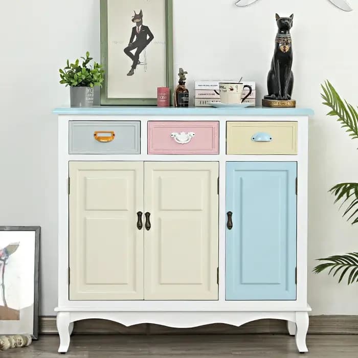 Organisateur artisanal armoires De salon Cube debout moderne adultes armoire bureau Meuble De Rangem
