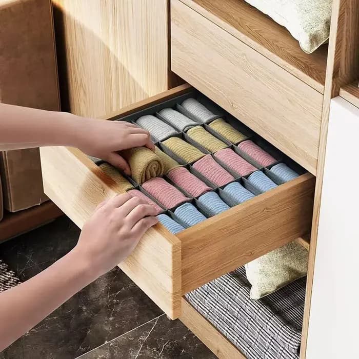 Tiroir sous-vêtements chaussettes soutien-gorge boîte de rangement vêtements organisateur