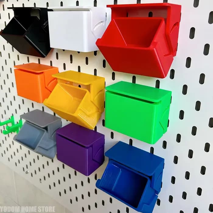 Boîte de rangement à tiroirs inclinables d'impression 3d