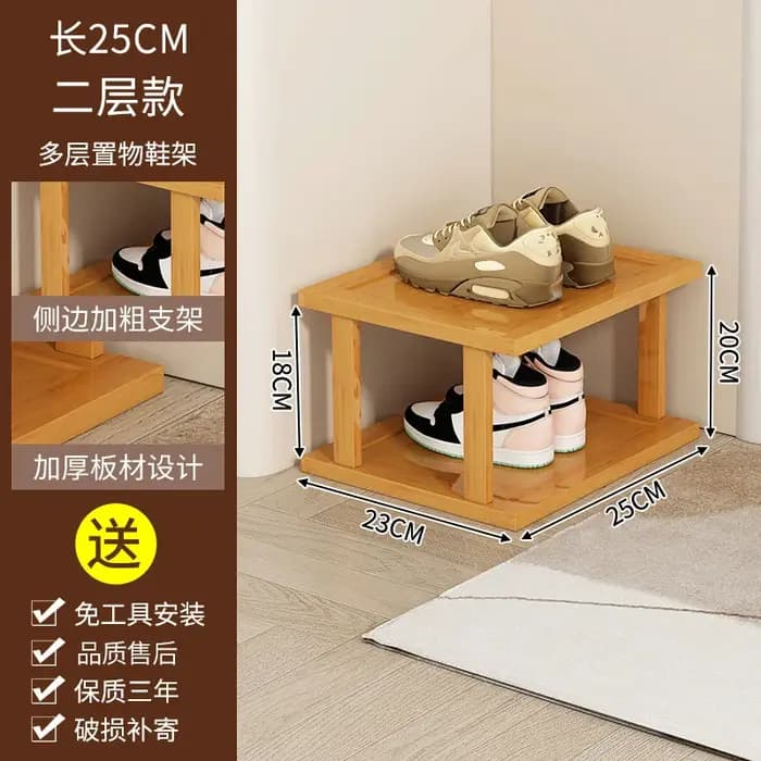 Alicante verticale étroite T1-Tall pour petits espaces, étagère en bambou pour entrée, Cisco, coin,