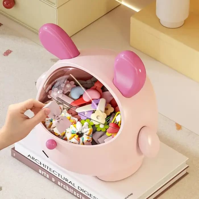 Boîte de rangement de bureau multifonctionnelle Rabbit