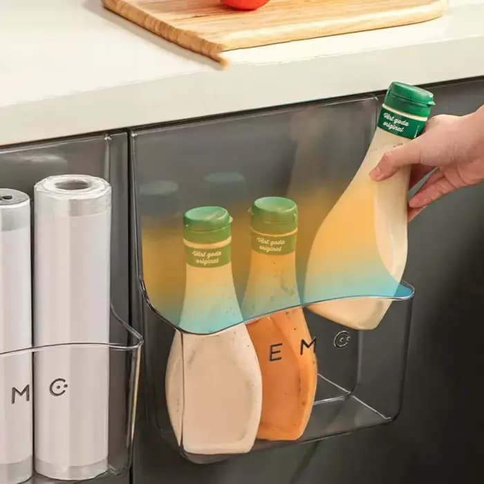 Support suspendu de porte d'armoire de cuisine