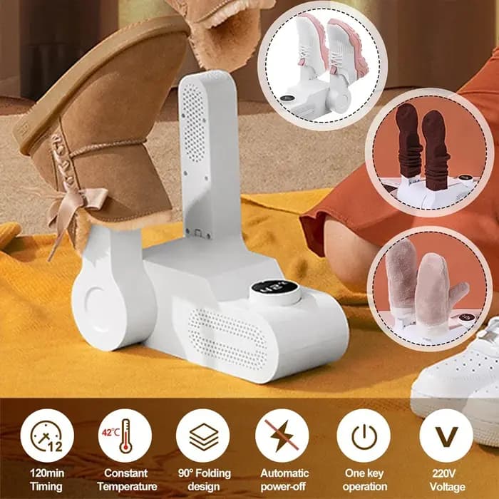 Sèche-chaussures pliant intelligent à température constante, désodorisant, séchoir rapide, appareil de déshydrater les bottes, nouveau