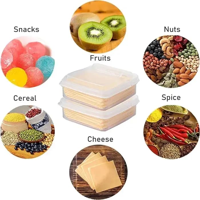 Boîte de rangement de fromage au réfrigérateur en plastique 1 pièce, récipient à fromage, boîte de rangement de tranche de fromage bloc de beurre